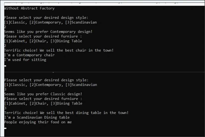 C# Abstract Factory Design Pattern With Code Example