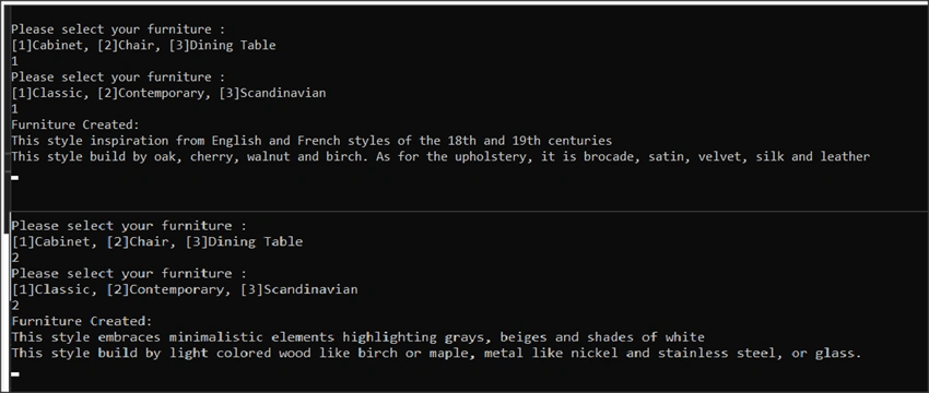 C# Abstract Factory Design Pattern With Code Example