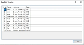 C# Convert Excel to DataTable