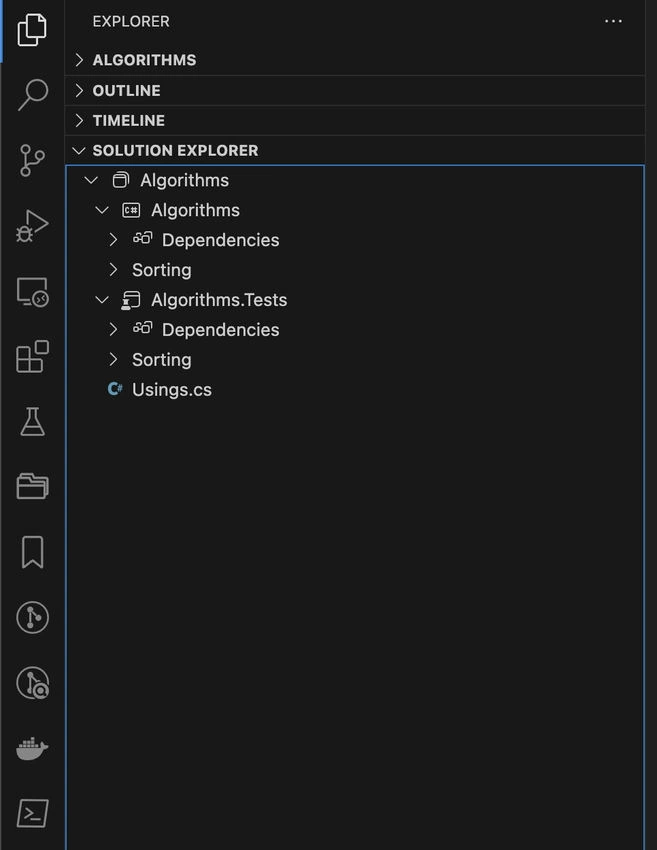 Solution Explorer