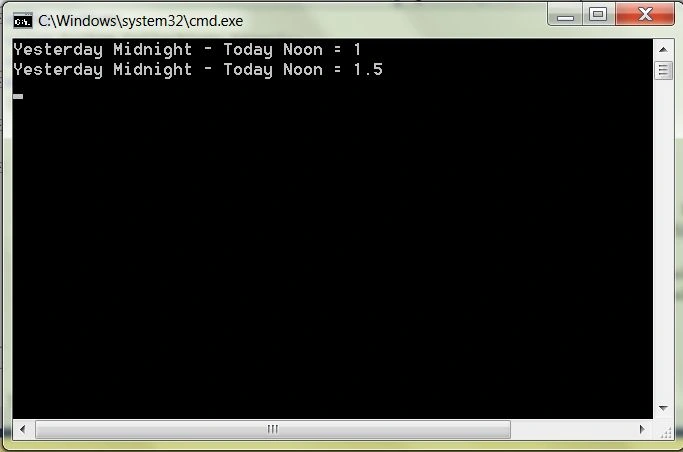 date difference in C#