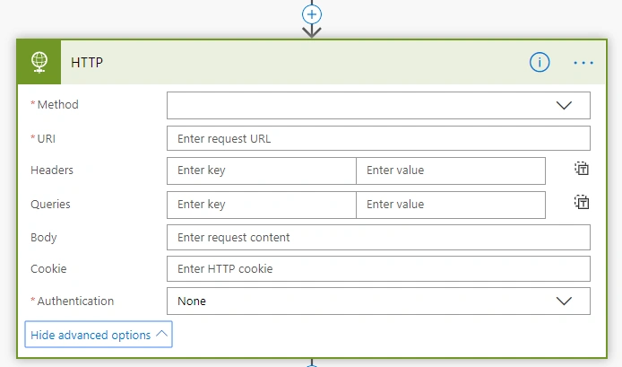 Call REST API From Microsoft FLOW