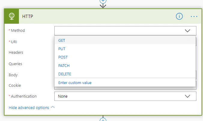 Call REST API From Microsoft FLOW