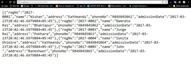 How to call Web API using JQuery AJAX in ASP.NET Core Web Applications 