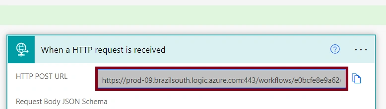 Power Automate endpoint
