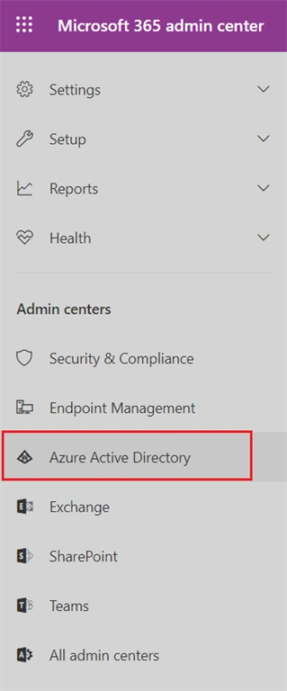 Microsoft admin