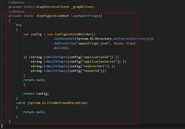 Calling Graph API via Console Application using .Net 5