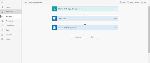 Calling Microsoft Flow From A Site Script