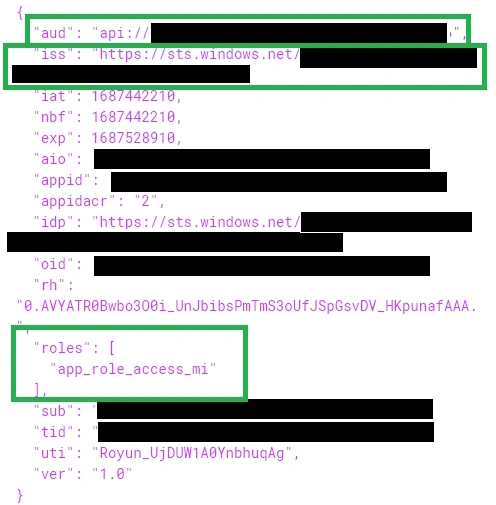 Calling Web API to Web API without User Interaction by using Azure Managed Identity