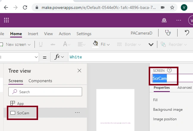 Camera Control In Power Apps