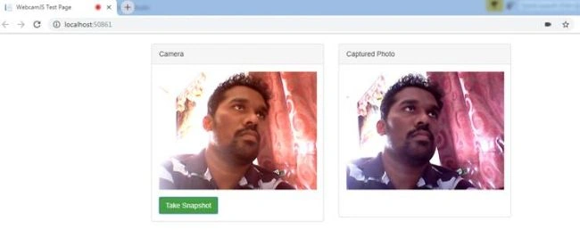 Capturing Image from Web Cam