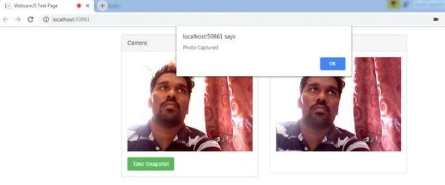 Capturing Image from Web Cam