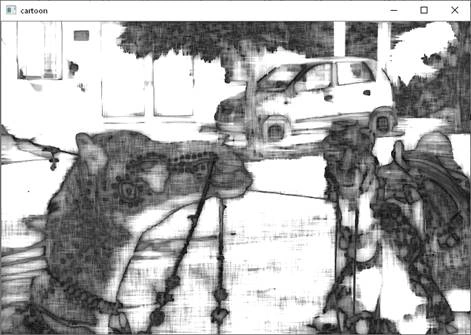 Cartoon Effect And Pencil Sketch Using Open CV In Python