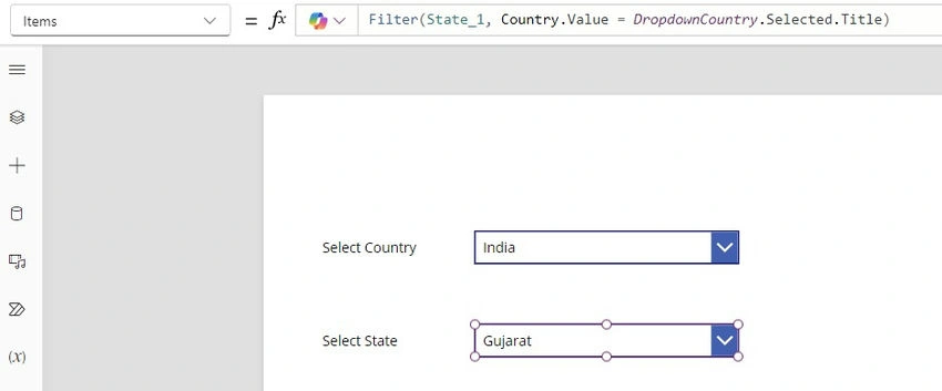 Select state