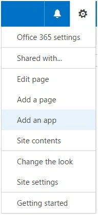 Add an app