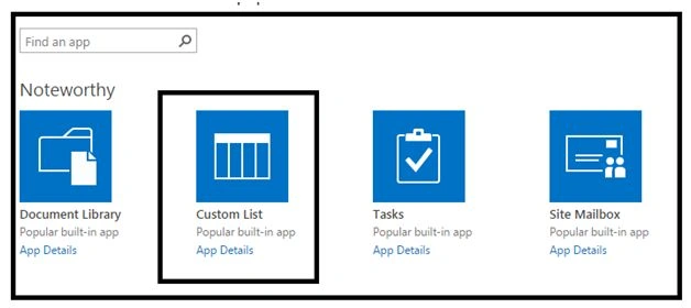 Custom List App