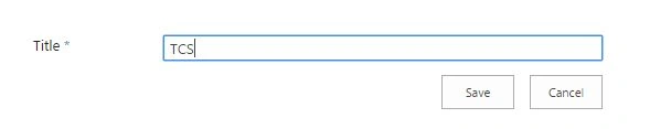 list is created