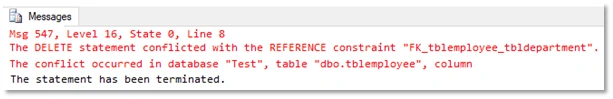 SQL Server Foreign Key Update And Delete (Cascading Referential Integrity)