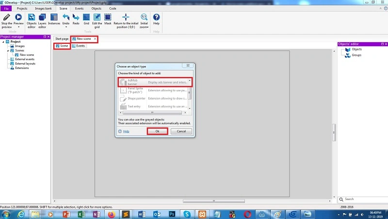 Group extensions