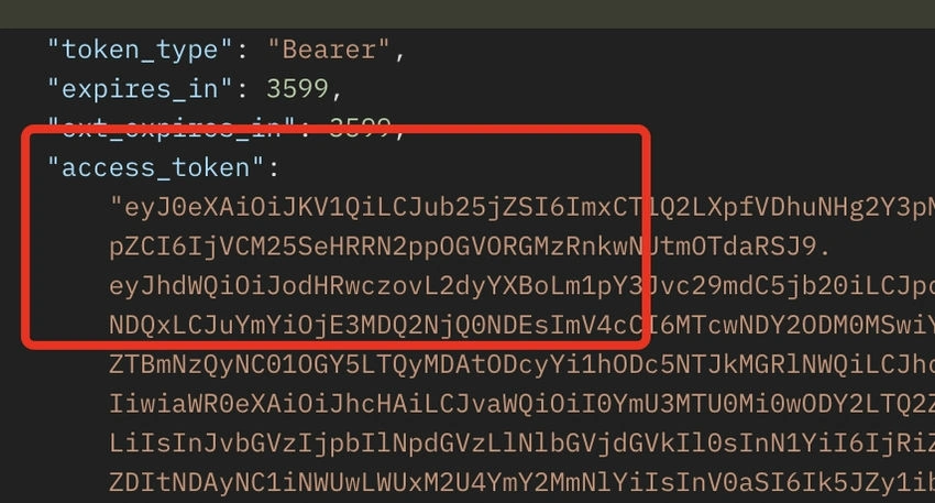 Access token