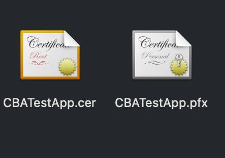 Test app