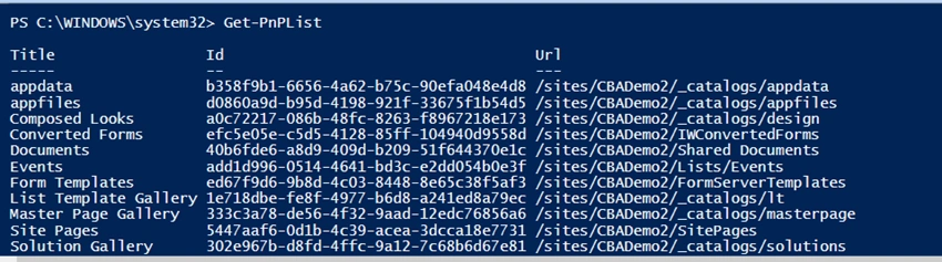 Site collection