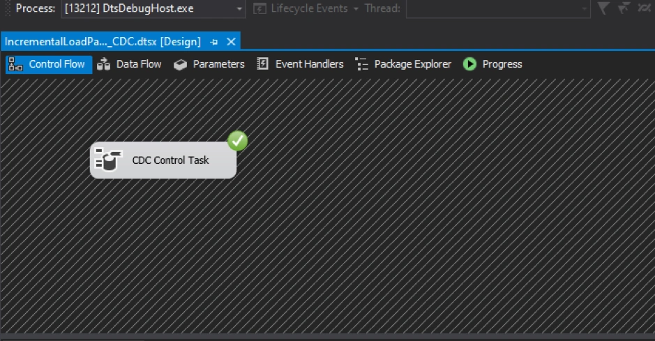 SQL Server CDC Control task