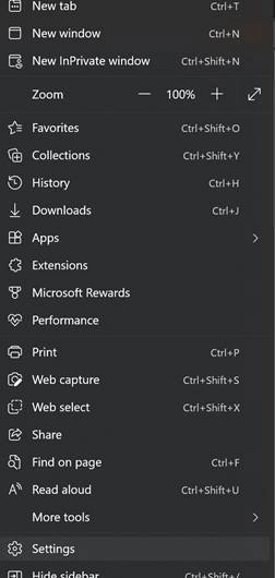 Change Default Search Engine to Google in Edge