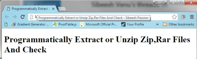 Js output