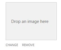 Drop an image here