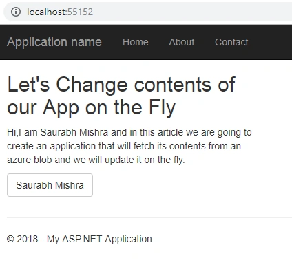 Changing The Contents Of Your .NET Application On The Fly Using Azure Storage