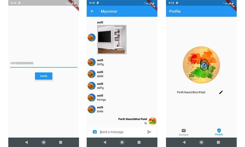 Chat App In Flutter Using Google Firebase
