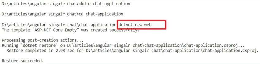 SignalR Project