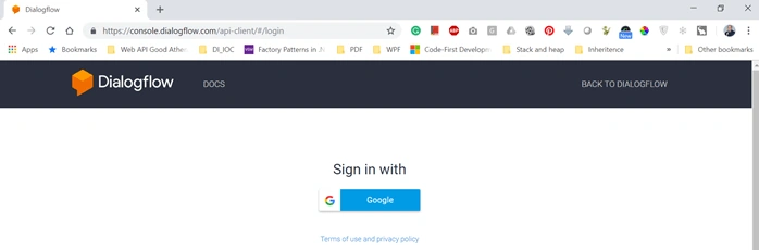 Chatbot Using Microsoft's Bot Framework And Dialog Flow API