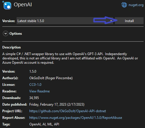 Chat GPT In .NET 7 API And Testing With Postman