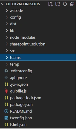 Check Availability Of Vaccination Slot In Microsoft Teams Tab