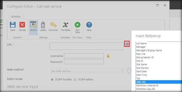 Configure