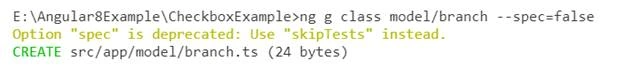 CheckBox Example In Angular 8 Using Web API And SQL Server