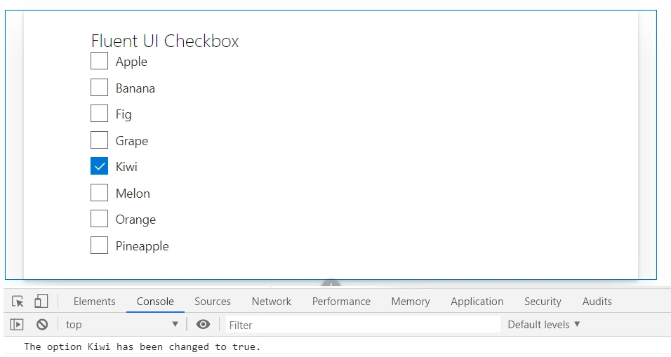 Checkbox Grouping In SPFx
