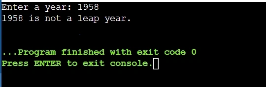 Leap Year checker in Java