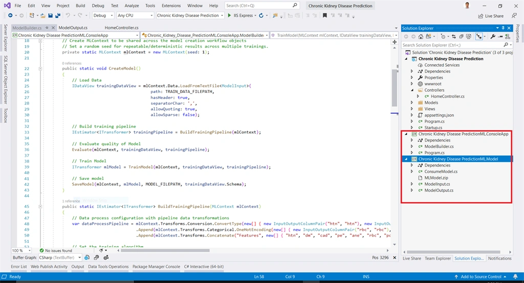 Chronic Kidney Disease Prediction In ASP.NET Core Using ML.NET