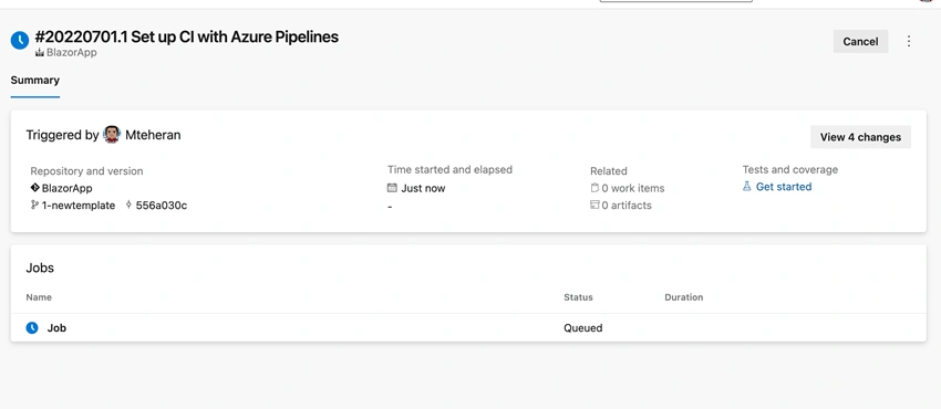 CI/CD for Blazor applications in Azure Devops