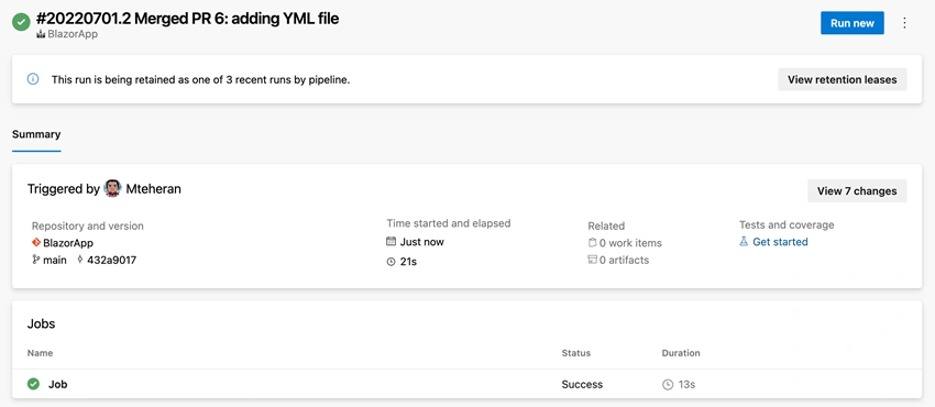 CI/CD for Blazor applications in Azure Devops