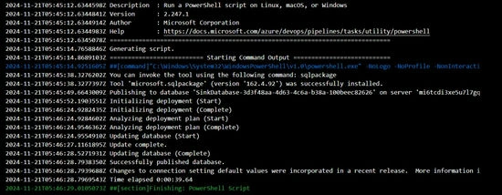 Pipeline variables
