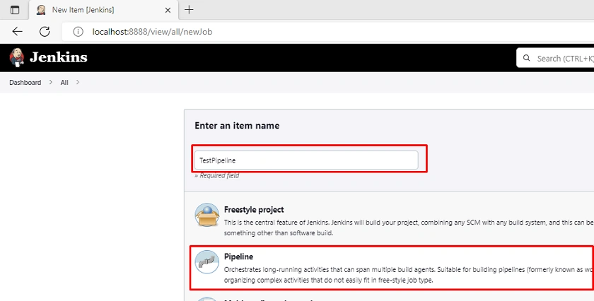Jenkins Pipeline and Configuration