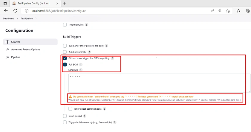 Jenkins Pipeline and Configuration