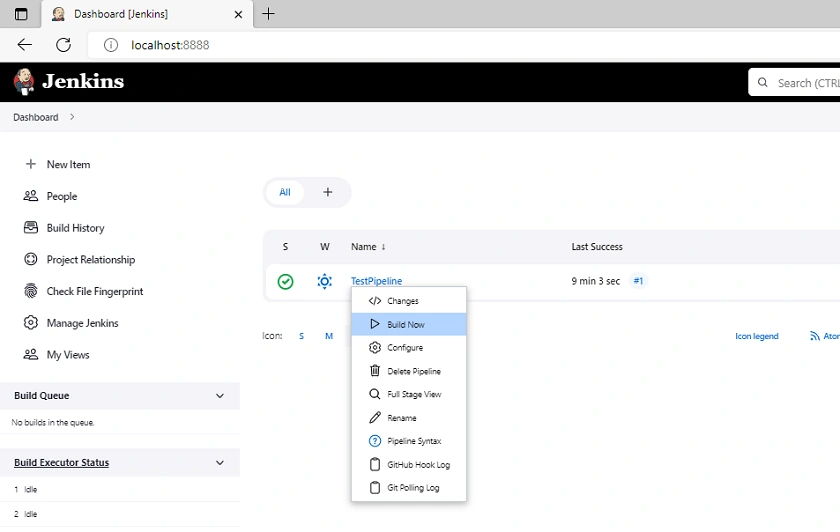 Jenkins Pipeline and Configuration