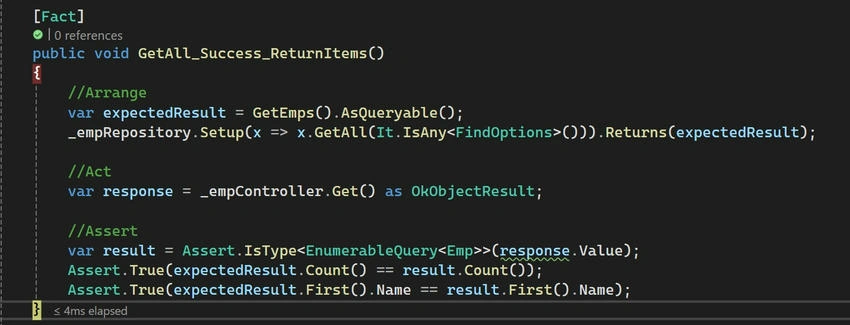 Test method