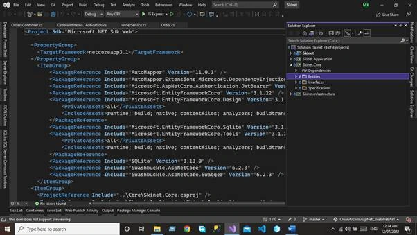 Clean Architecture in Asp.net Core Web API