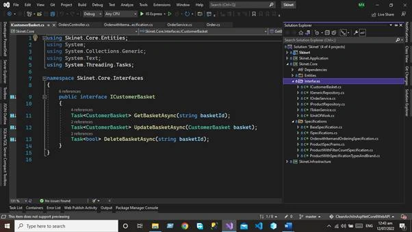 Clean Architecture in Asp.net Core Web API
